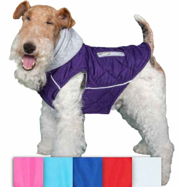 Doggie Design Weekender Dog Sweatshirt Hoodie - Light Blue(x-large