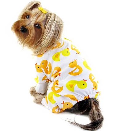 Small Dog Pajamas | Yellow Ducky
