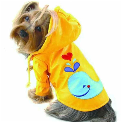 Duck top dog raincoat